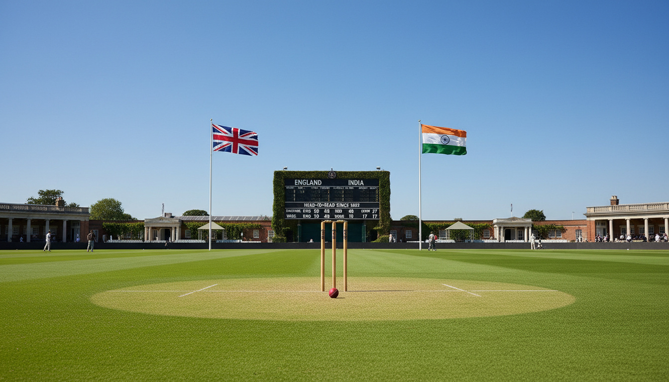 England Cricket Team vs India National Cricket Team Timeline – Head-to-Head-Bilanz seit 1932
