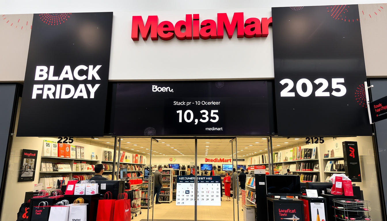 Black Friday 2025 bei MediaMarkt: Termin, Dauer und Tipp